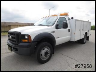 F550 xl powerstroke diesel f-550 11' knapheide service body utility we finance!