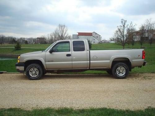 2003 chevrolet 2500 hd 4x4 ext cab 8.1 allison trans