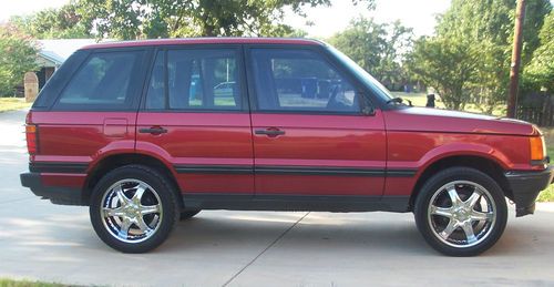 1998 land rover range rover se sport utility 4-door 4.0l