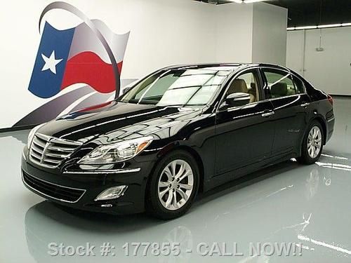 2012 hyundai genesis 3.8l v6 heated leather only 31k mi texas direct auto