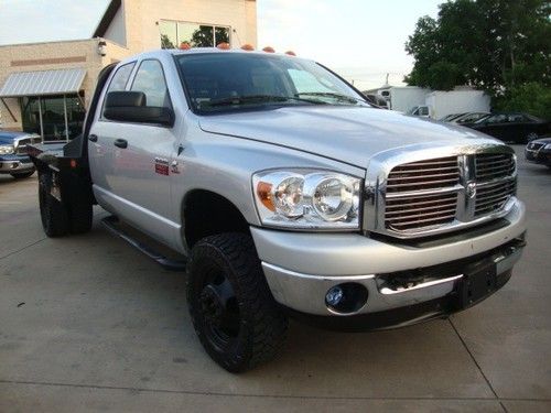 2009 dodge ram 3500 4wd quad cab slt 4x4 6 spd manual t