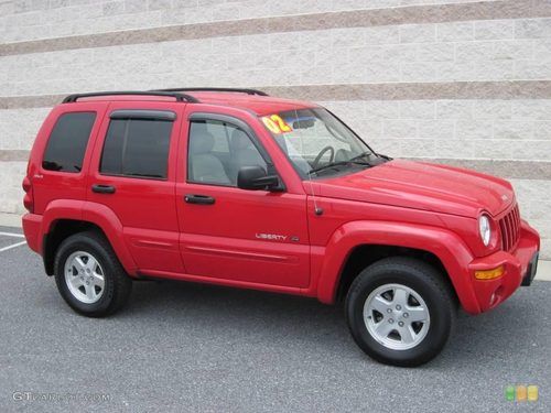 2002 jeep liberty limited sport utility 4-door 3.7l