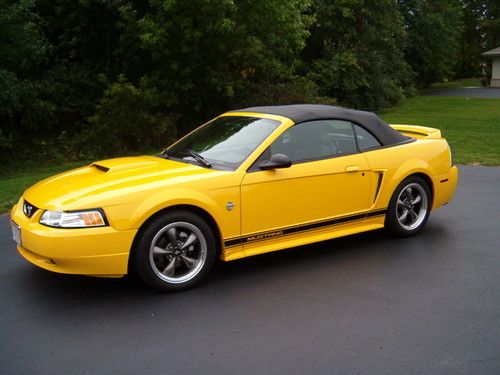 Mustang convertible low miles