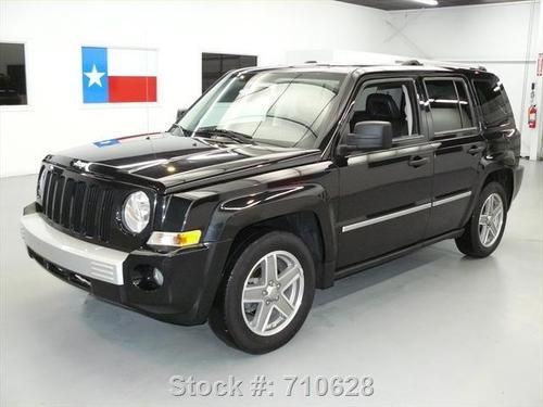 2008 jeep patriot limited 4x4 nav heated leather 50k mi texas direct auto