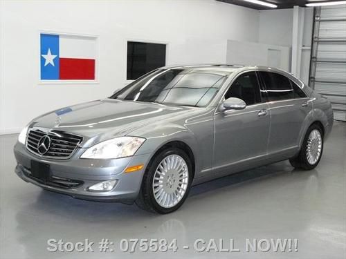 2007 mercedes-benz s550 sunroof nav climate seats 70k texas direct auto