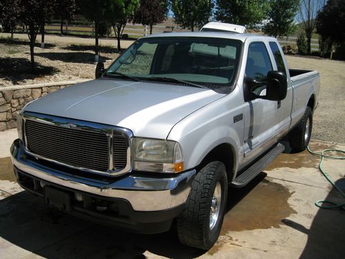 2002 ford f250 7.3 4x4 diesel supercab powerstroke xlt 8' long bed