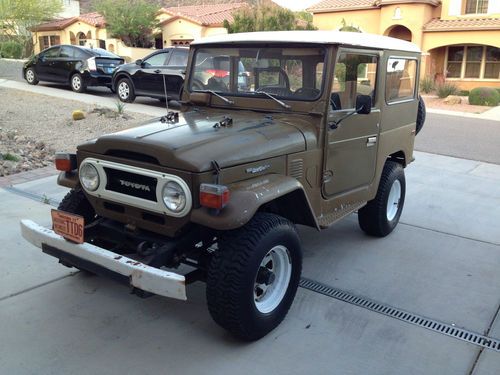 1976 toyota landcruiser fj40 51k low miles all orig condition no reserve