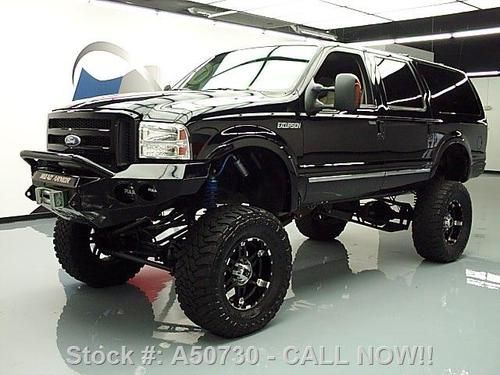 2005 ford excursion limited 4x4 lift diesel nav dvd 28k texas direct auto