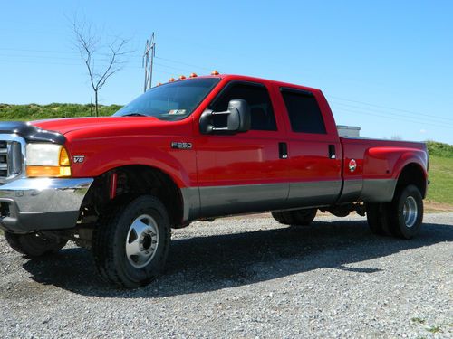 1999 ford f-350 crew cab 7.3 powerstroke dually, 6 speed