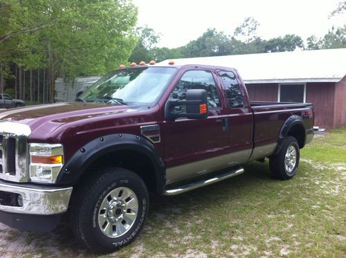 2008 ford f-250 super duty xlt extended cab pickup 4-door 6.4l