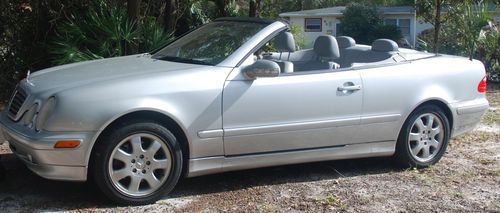 2001 mercedes clk320 convertible