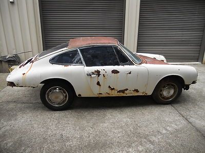 1966 porsche 912, rare " 3 gauge" barn find, matching engine, solid body