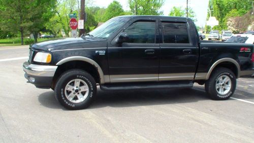 2002 ford f-150 crew cab lariat no reserve!