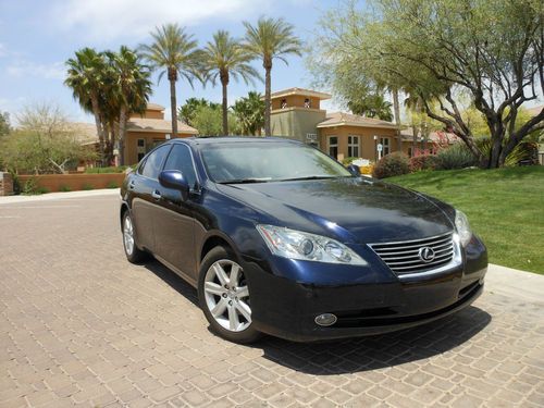 2007 lexus es350-no reserve-navi-rear cam-leather-moon roof-4-clean-one owner