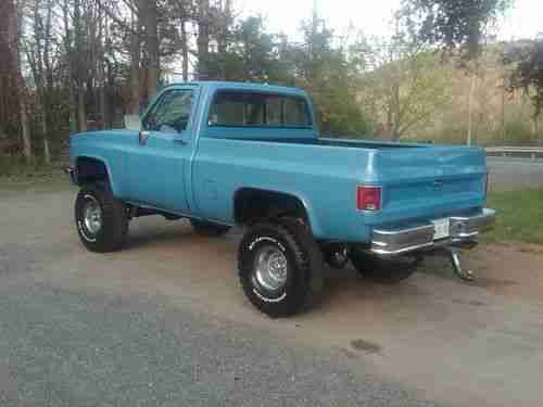 1985 Chevy K10 Custom Deluxe 4x4 No Rust!!! c/k, silverado, k20,k30, image 19