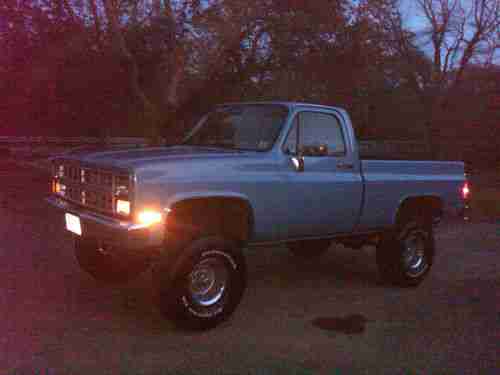 1985 Chevy K10 Custom Deluxe 4x4 No Rust!!! c/k, silverado, k20,k30, image 21
