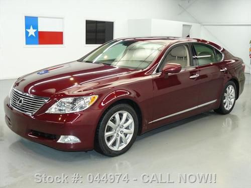 2007 lexus ls460 comfort sunroof nav rear cam only 47k texas direct auto