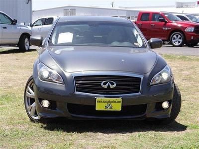 Infiniti m37 4d rwd leather v6 wood grain gray navigation sun roof alloy wheels
