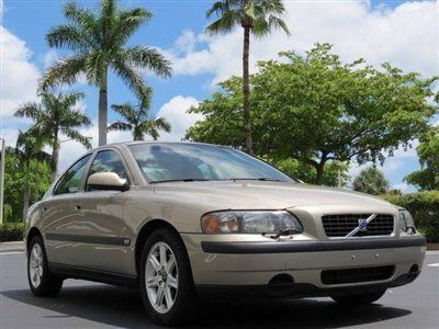 2002 volvo s60 sedan-only 52,539 orig miles-premium-cold weather-no reserve