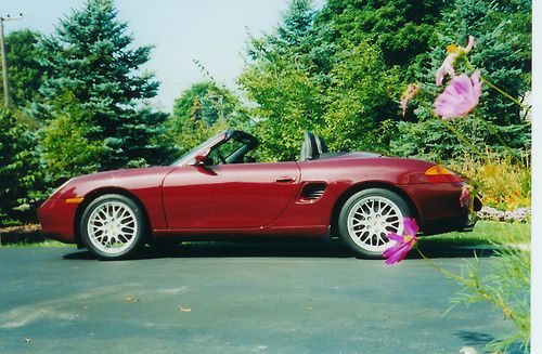 1999 porsche boxster base convertible 2-door 2.5l