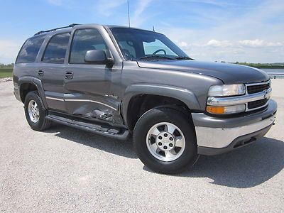 02 chevy tahoe "lt" 4x4 loaded! minor damage, ez-fix. "rebuildable salvage"