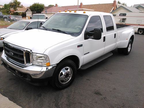 2001 ford f350 lariat  turbo diesel dually crew cab same f250