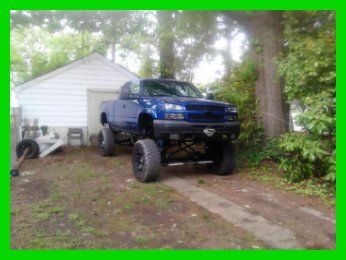 2003 chevy silverado 1500 5.3l v8 16v automatic 4wd tow hitch cd power 20" lift