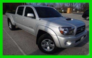 2010 toyota tacoma double cab v6 4wd cd backup camera tow low miles tool box