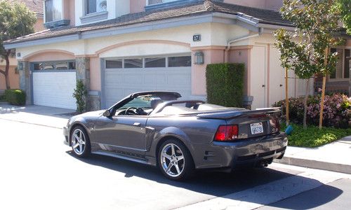 2004 mustang gt saleen convertible supercharged s281 &amp; incl. hard tonneau cover