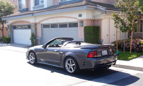 2004 mustang gt saleen convertible supercharged s281 &amp; incl. hard tonneau cover