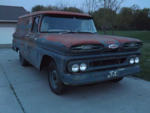 1961 apache c-10 panel truck