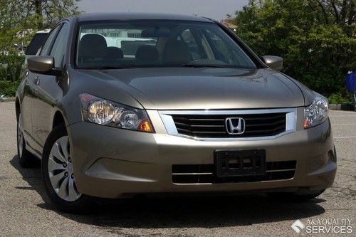 2009 08 honda accord lx 2.4l automatic cd/mp3 one owner low miles
