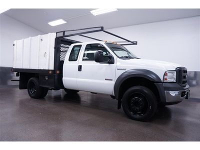 Flatbed dually - powerstroke truck with powerful engine - rare flatbed