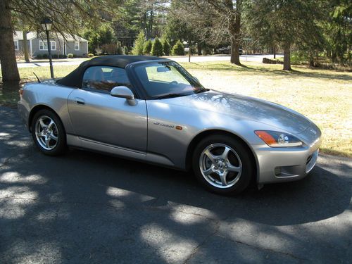 2003 honda s2000 ap1 22k miles silver