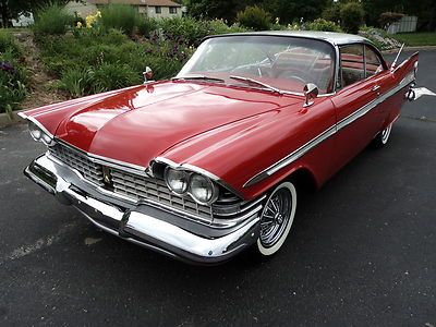 1959 sport fury v-800 dual fury twin four barrels power steering pb amazing w@w