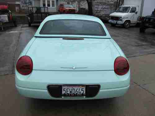 2004 Ford thunderbird vintage mint green #7