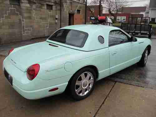 2004 Ford thunderbird vintage mint green #3
