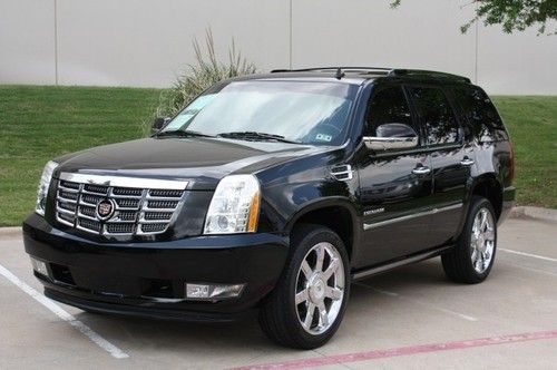 2011 cadillac escalade premium pkg, nav, 22s, rear dvd, loaded, 1 owner!!!