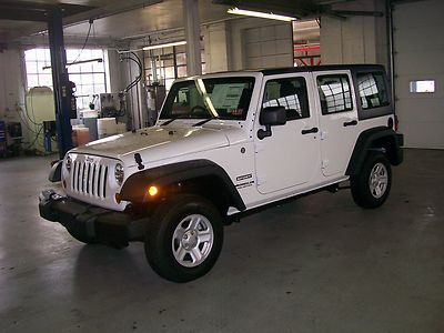 13 wrangler unlimited right hand drive 4x4 auto