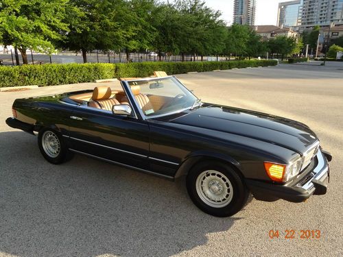 1985 merceds-benz 380sl v8 3.8l  hard top &amp; soft top convertible runs great