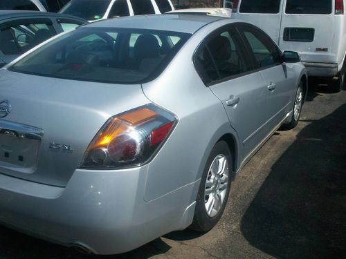 2010 NISSAN ALTIMA SL FLOOD SALVAGE LEATHER REPAIRABLE BUILDER PROJECT NICE, image 3