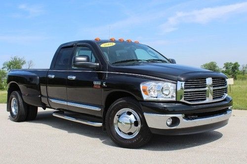 Slt~dually~cummins diesel~automatic~4x2~black pearl~low miles~exhaust brake~