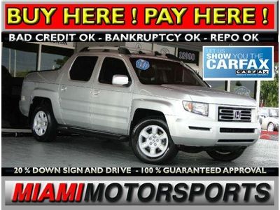 We finance '07 honda rtl 4wd navigation dvd system moonroof rearview camera