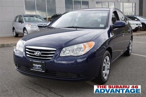 2010 hyundai elantra gls blue 5-speed