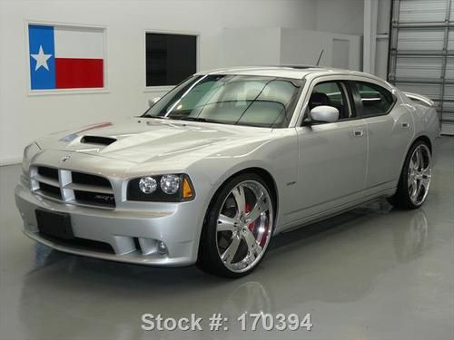 2008 dodge charger srt-8 hemi sunroof nav htd seats 8k texas direct auto