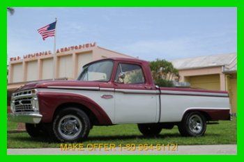 1966 ford f100 twin i beam no reserve restored 352 cubic inch v8 must see fl