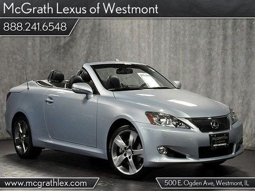 2010 is250c convertible navigation lexus certified