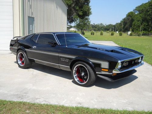 Buy used 1971 Ford Mustang Mach 1 Boss 351 fastback pro touring retro ...