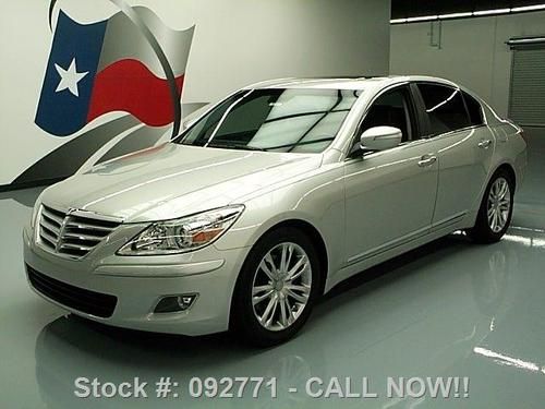 2010 hyundai genesis 4.6 sunroof nav rear cam only 37k texas direct auto