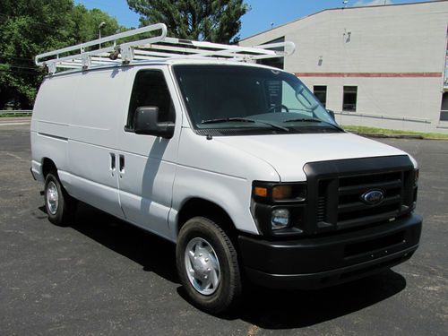Ford e-250 cargo van!!! 4.6 liter v8!!! low miles!!! shelves!!! one owner!!!